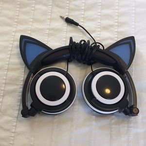 Cat ear headphones